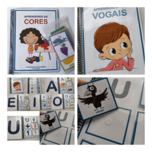 Kit Alfabetização Autismo (Quantidades e Cores)