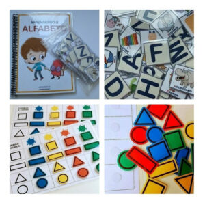 Kit Alfabetização - Autismo (Material Estruturado)