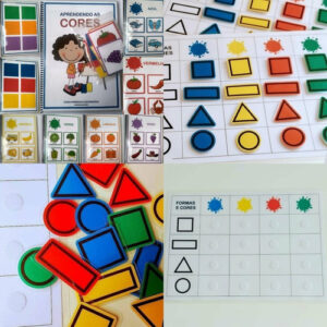 Kit Alfabetização - Autismo (Conjunto 5 Materiais)